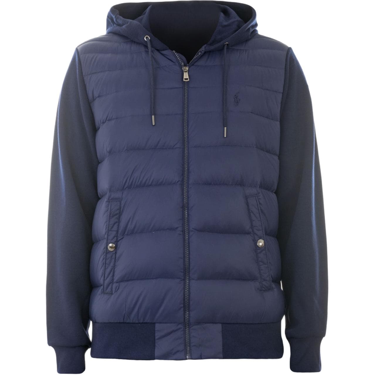 Зимняя куртка Polo Ralph Lauren Мужской пуховик морского синего цвета - изображение 1