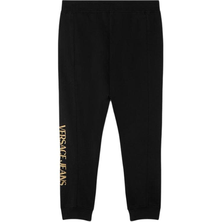 Штаны VERSACE JEANS COUTURE FW25 Вязаные спортивные брюки мужские - изображение 2