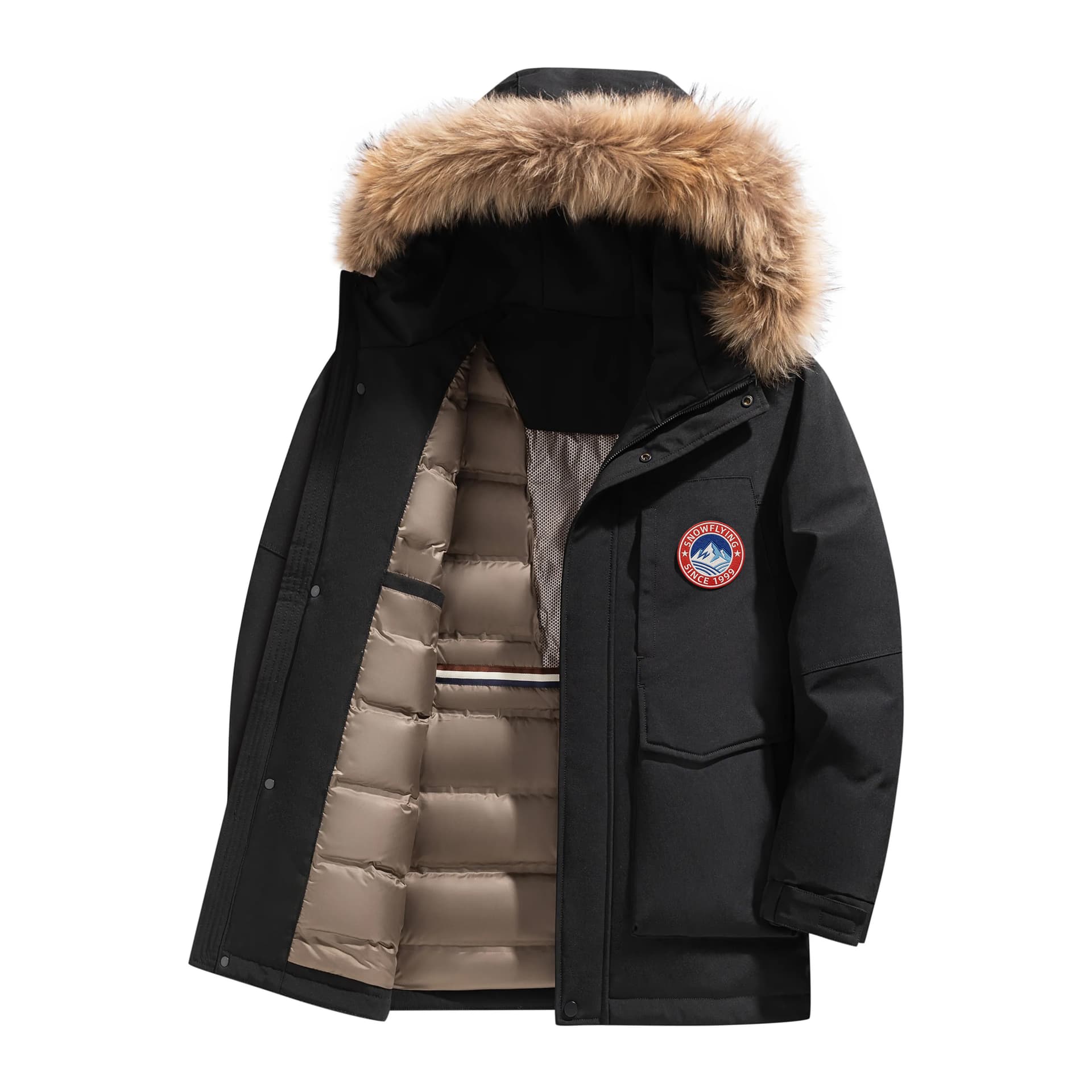 Зимняя куртка SNOW FLYING Winter Battle Collection Пуховик Мужской - изображение 1