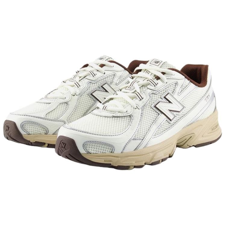 Кроссовки New Balance NB 740 Дышащие Низкие Кроссовки массивные Унисекс Экрю - изображение 3
