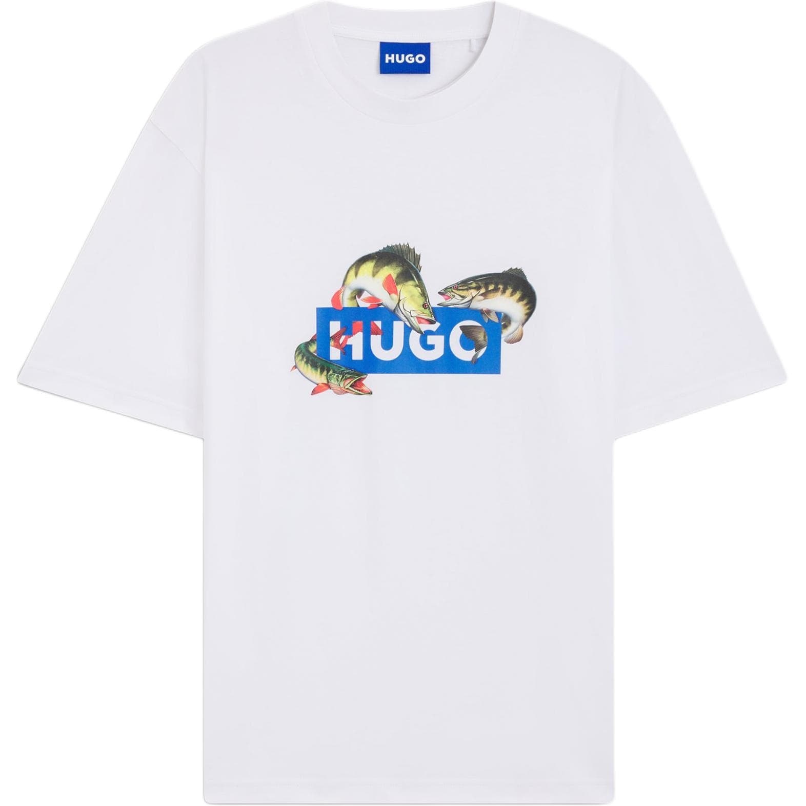 Футболка HUGO BOSS T-рубашка стандартного кроя мужская - изображение 1