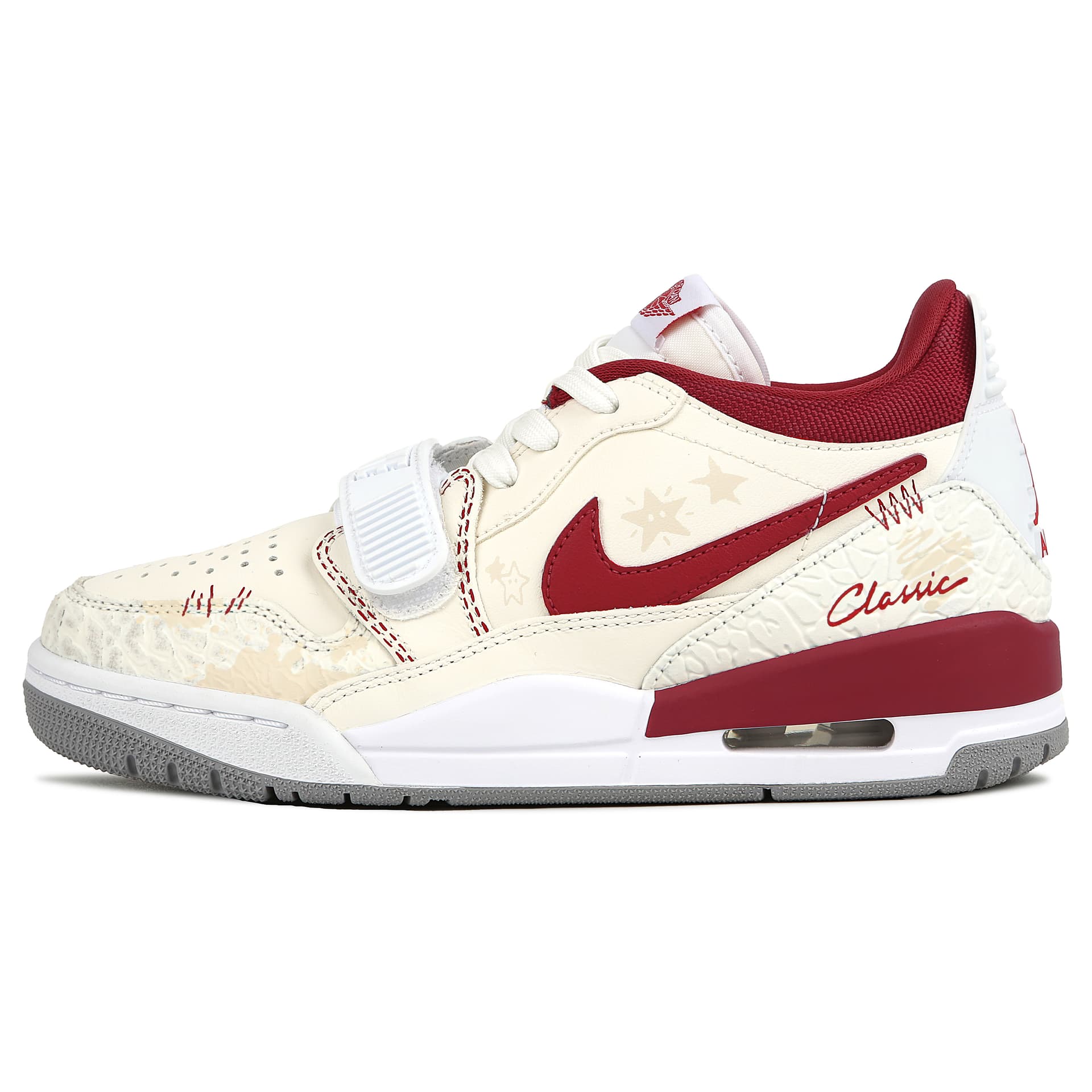 Ретро баскетбольные кроссовки Jordan Legacy 312 Low Gym Red CNY - изображение 2