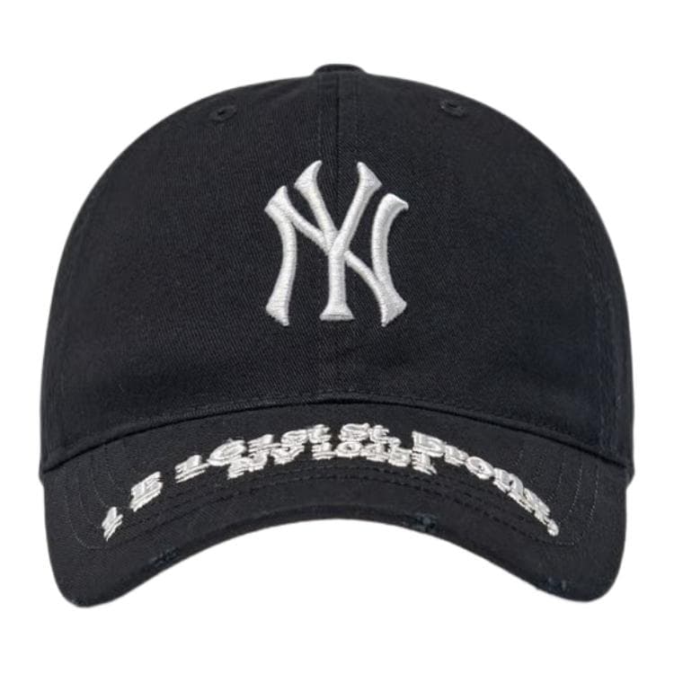 Кепка MLB Хлопковые Волоконные Кепки Унисекс Черные - изображение 4