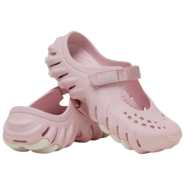 Сабо Crocs Echo Mary Jane Clog ЭВА Сабо Резиновые Женские Розовые - изображение 3