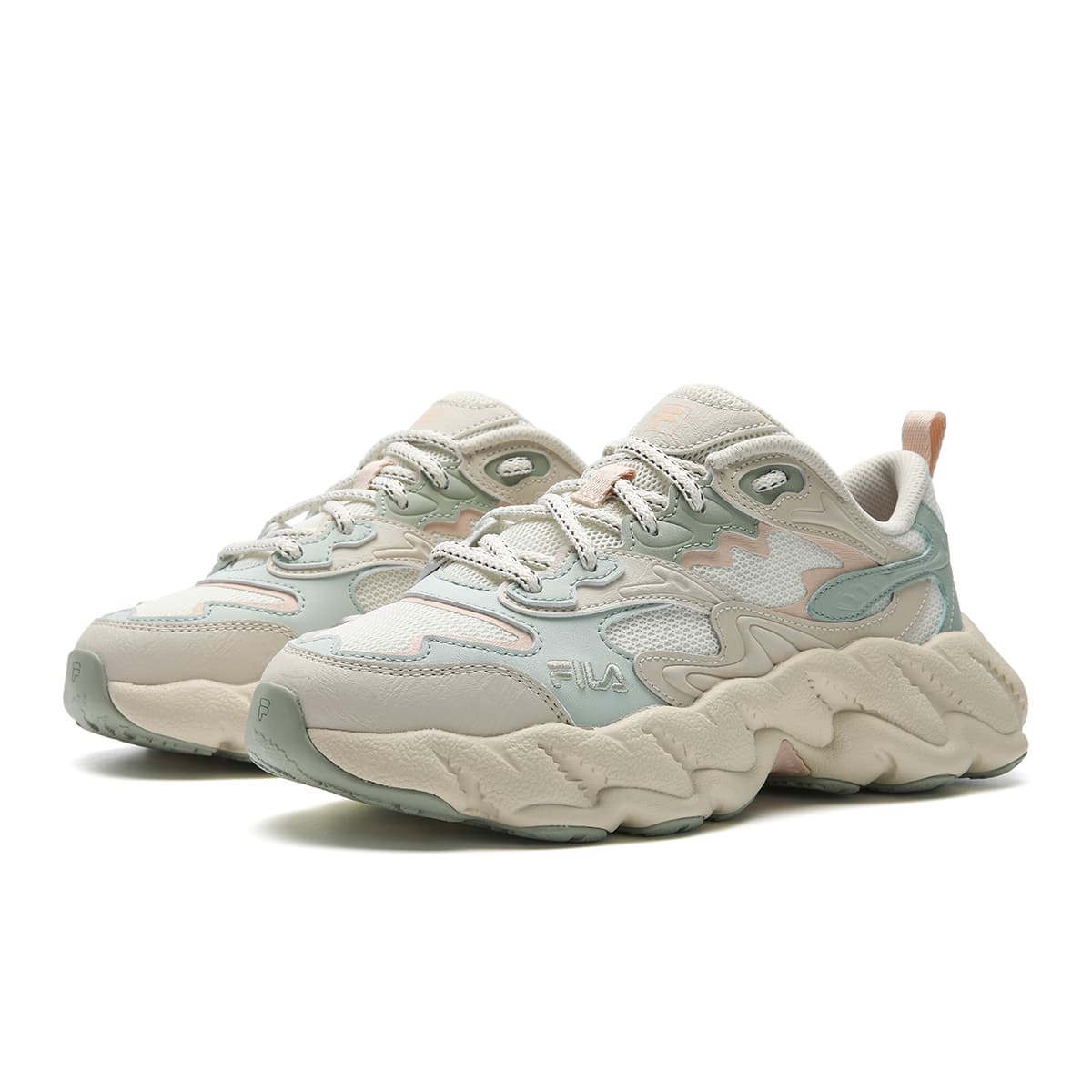 Кроссовки FILA FERN 2S Амортизация устойчивость к истиранию дышащий материал легкий увеличивающий высоту низкий топ - изображение 3
