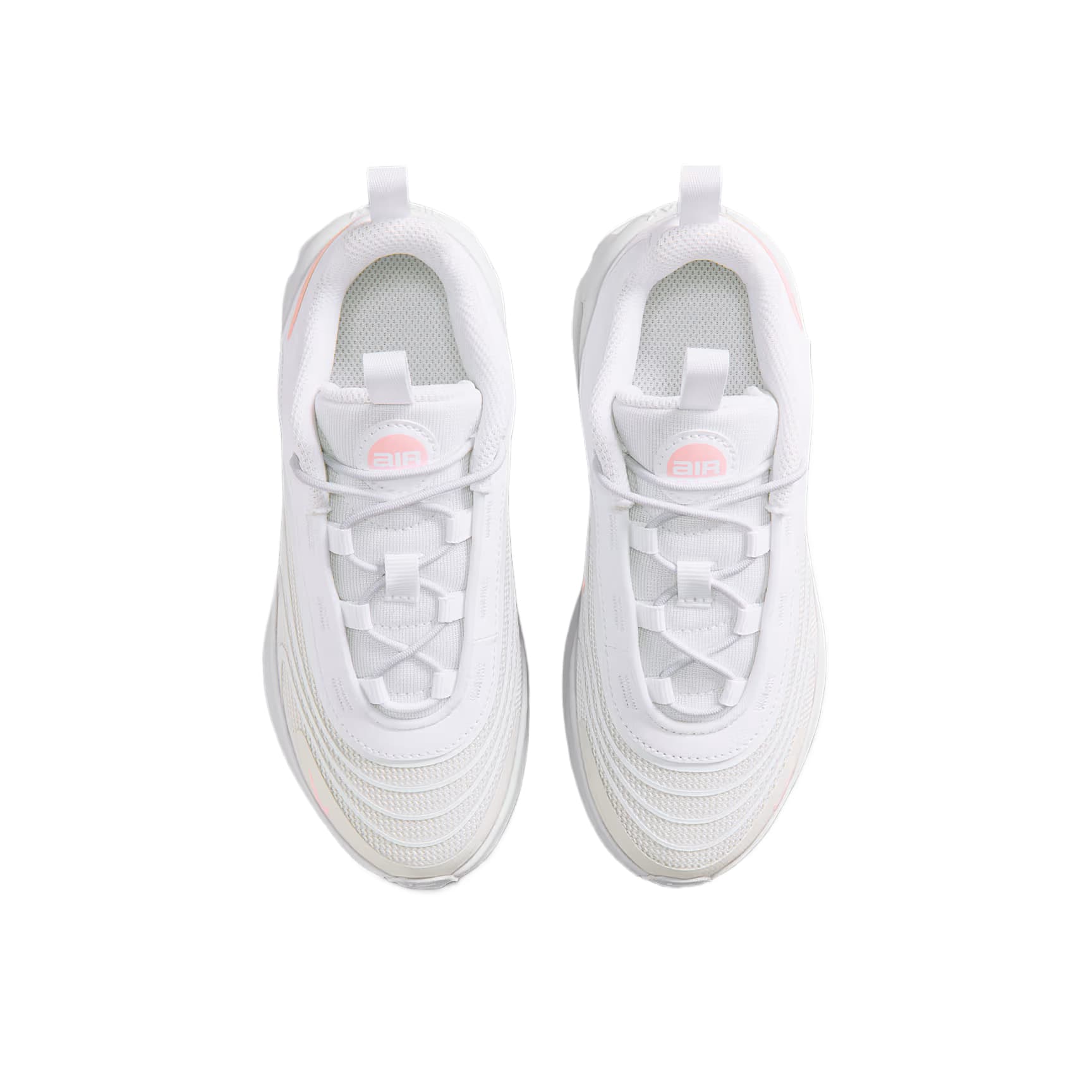 Nike Air MAX Пламя Ткань Удобная Круглая Поддержка Пальца Низкие Кроссовки для Тренировок Детские - изображение 4