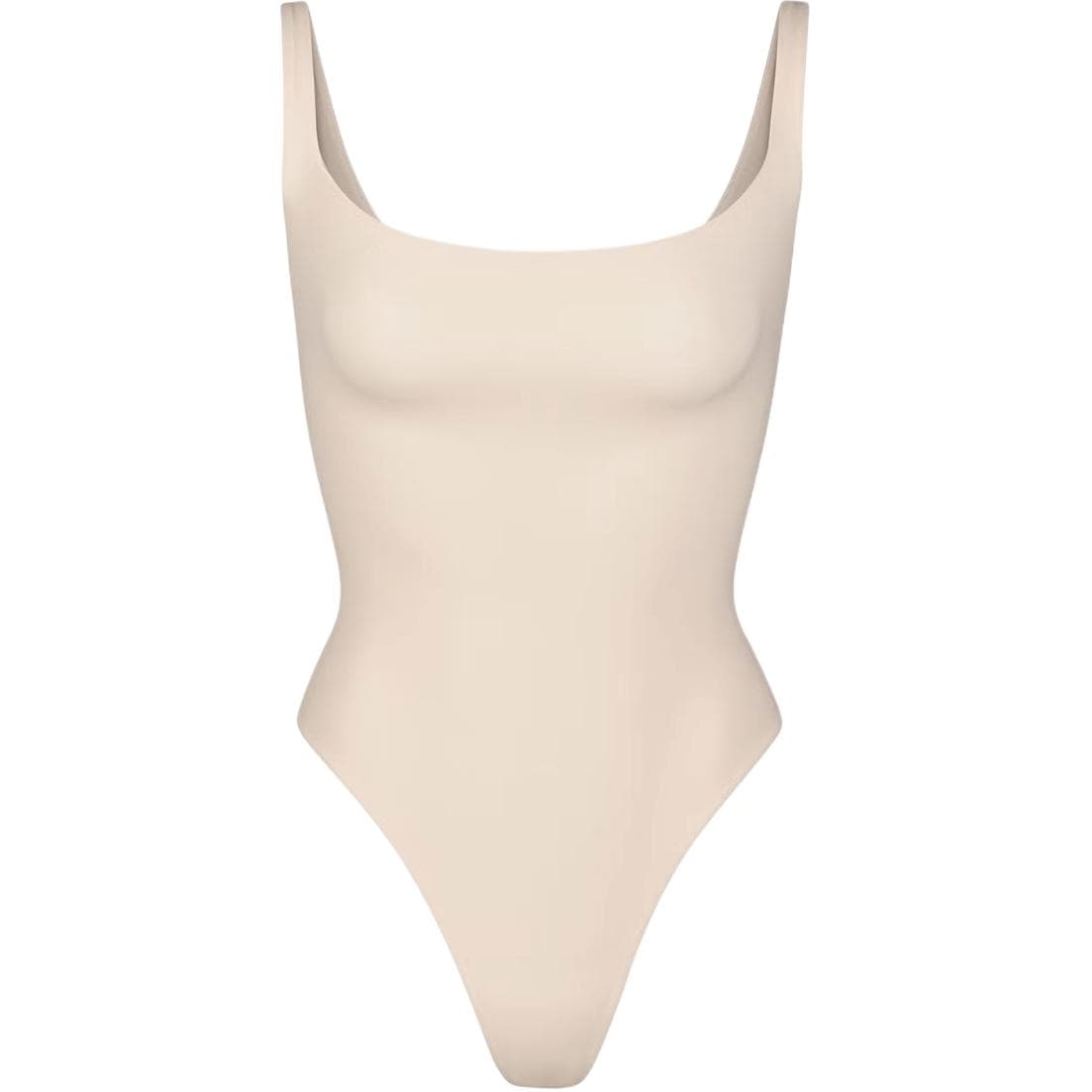 SKIMS FITS EVERYBODY Комбинезон с квадратным вырезом BODYSUIT Женский - изображение 1
