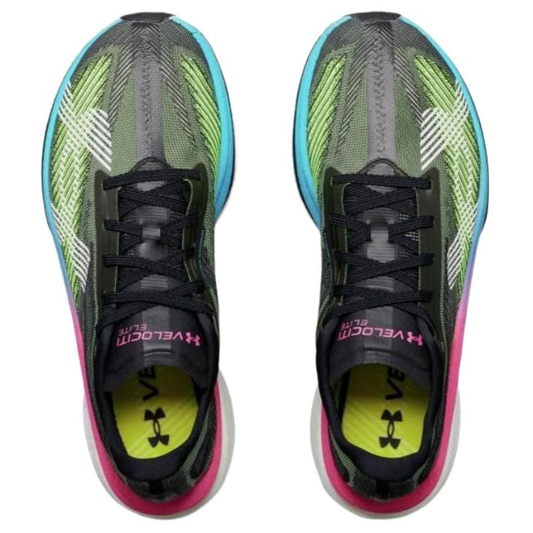 Кроссовки для бега Under Armour Velociti Elite 3 Дышащий Low Топ Марафон Гонки Беговые кроссовки Унисекс Черный - изображение 4