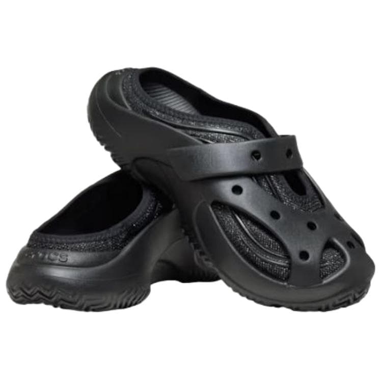 Сандалии Crocs CAGED Устойчивые к истиранию закрытые тапочки Унисекс Черные - изображение 3