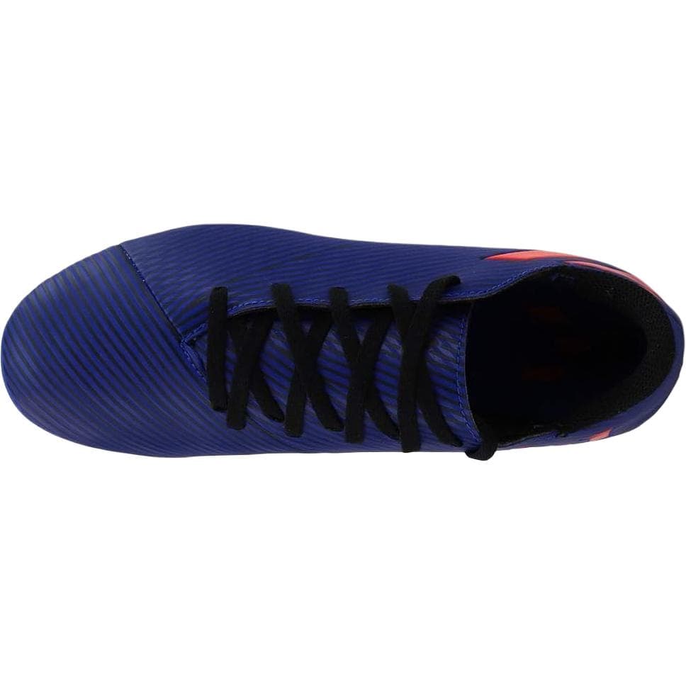 Бутсы Adidas NEMEZIZ 19,4 Low Топ Детские футбольные бутсы Синий Красный - изображение 3