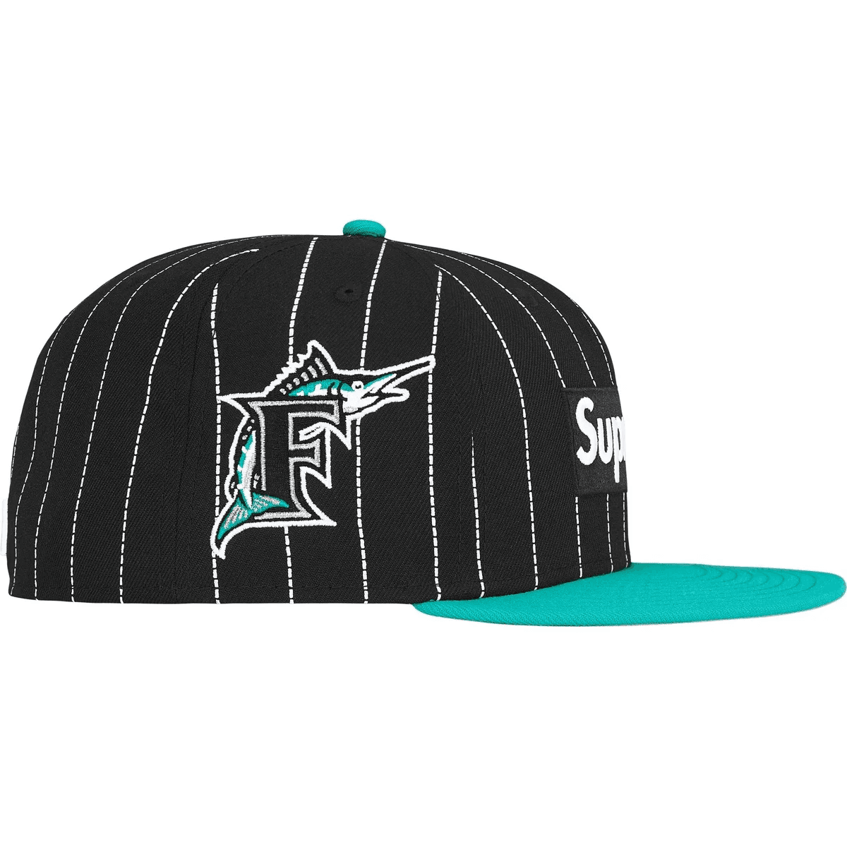 Кепка Supreme X New Era X MLB Кепки Унисекс Многоцветные - изображение 3