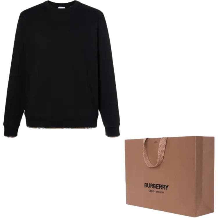 Кофта Burberry Черные Мужские Свитшоты - изображение 3