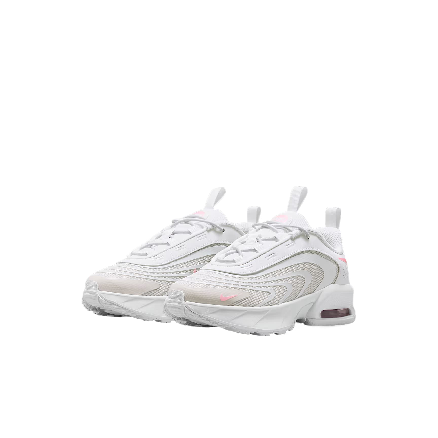 Nike Air MAX Пламя Ткань Удобная Круглая Поддержка Пальца Низкие Кроссовки для Тренировок Детские - изображение 3