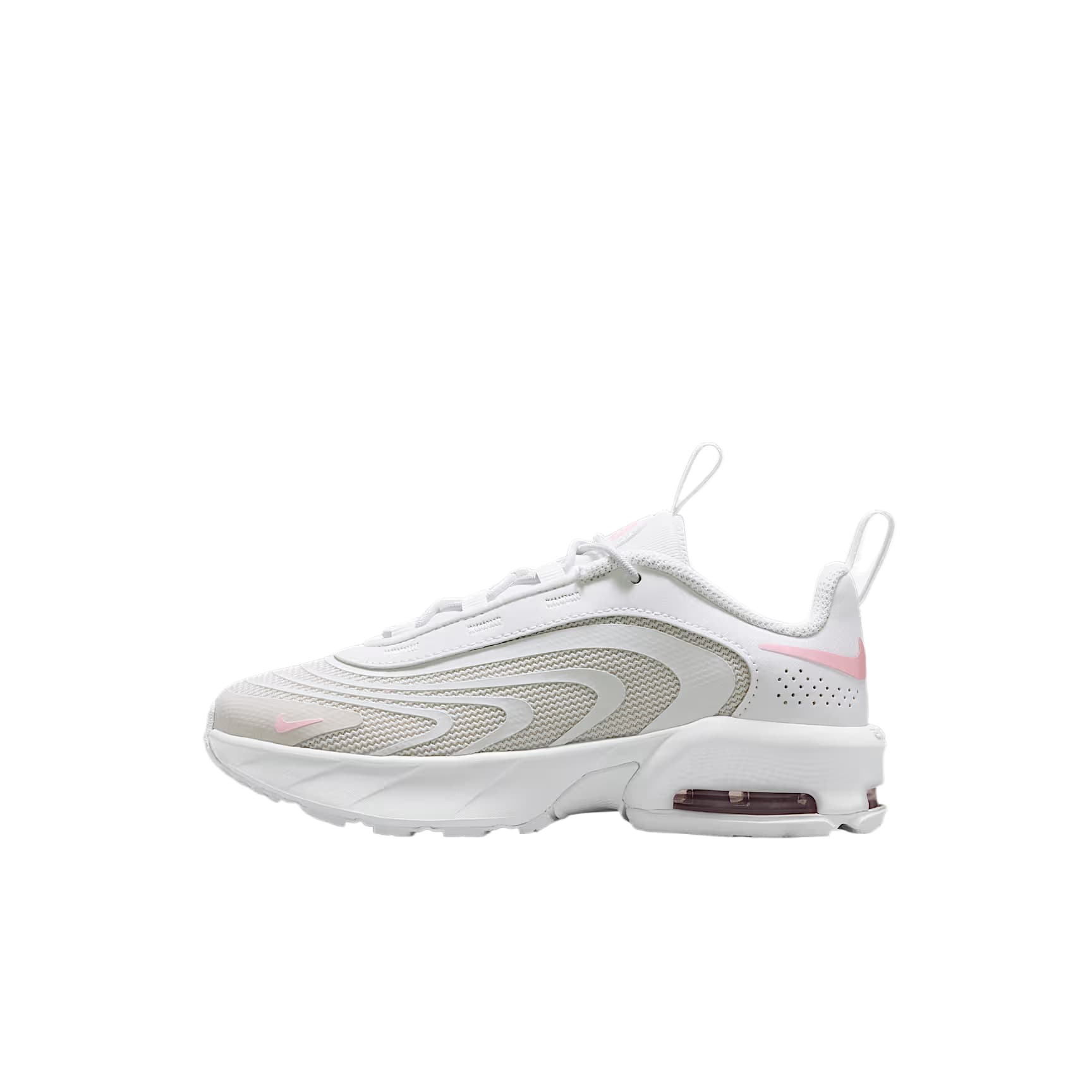 Nike Air MAX Пламя Ткань Удобная Круглая Поддержка Пальца Низкие Кроссовки для Тренировок Детские - изображение 1