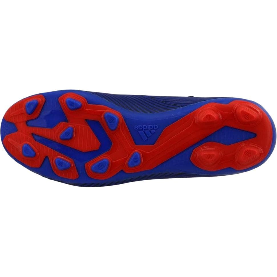 Бутсы Adidas NEMEZIZ 19,4 Low Топ Детские футбольные бутсы Синий Красный - изображение 5