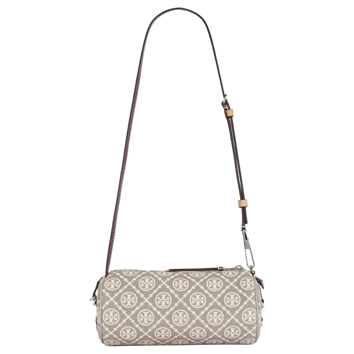 Сумка через плечо Tory Burch T Monogram Ткань Сумка через плечо Женская Серого цвета - изображение 3