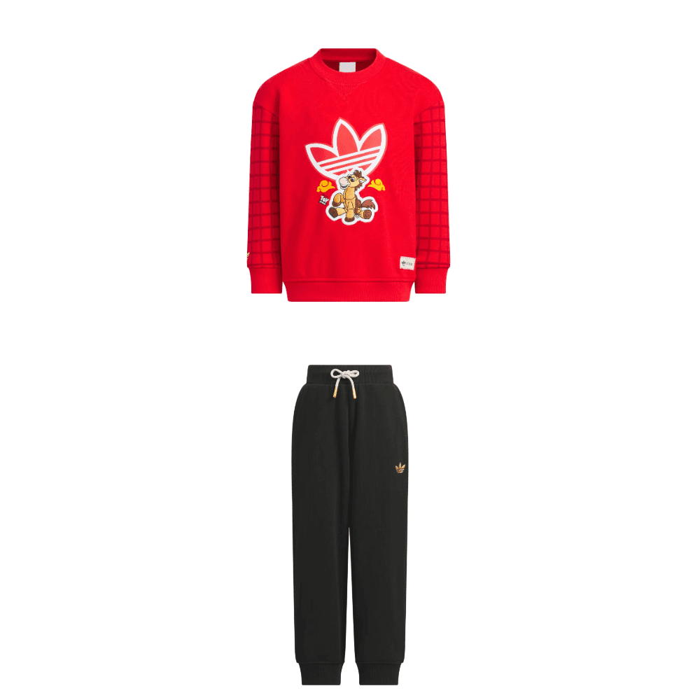 Adidas Originals x История игрушек Повседневный спортивный костюм 2 предмета комплект "Магические цветы" детский - изображение 1