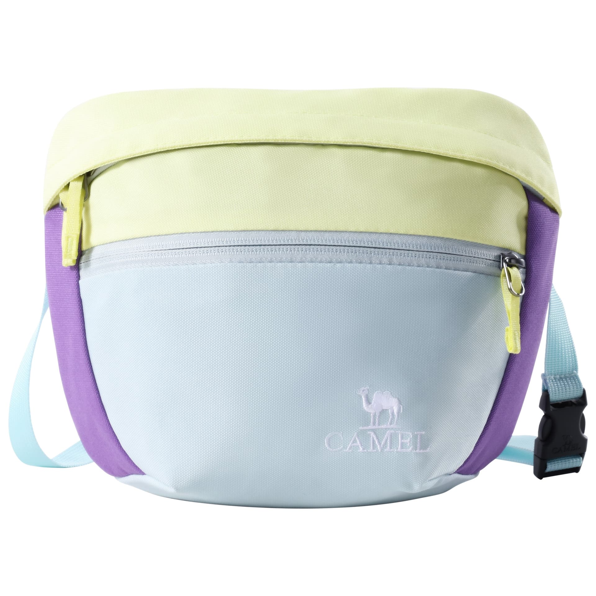 Сумка через плечо Camel Fabric Crossbody Bag Unisex Multicolor Верблюжий тканевый кросбоди сумка унисекс разноцветная - изображение 4