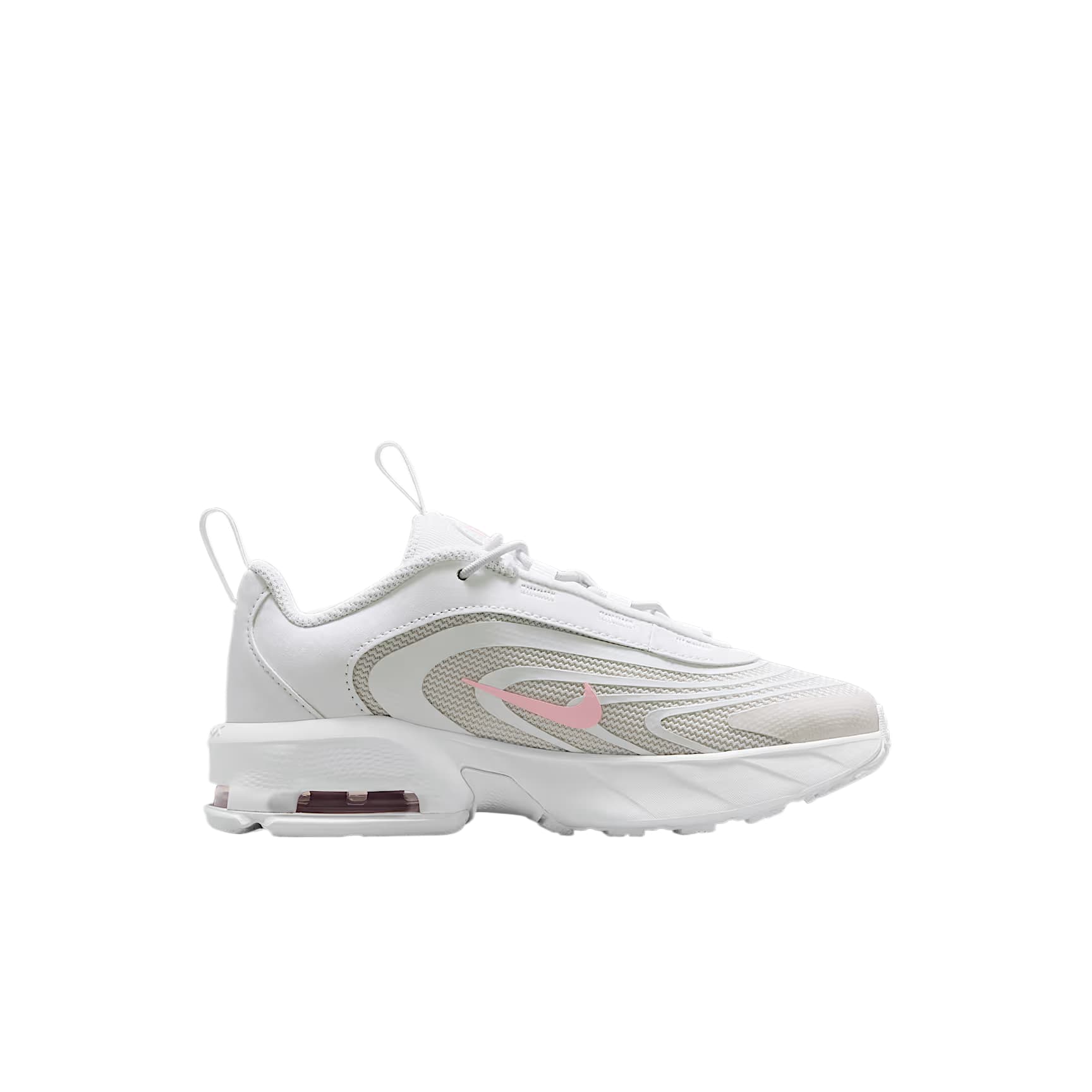 Nike Air MAX Пламя Ткань Удобная Круглая Поддержка Пальца Низкие Кроссовки для Тренировок Детские - изображение 2