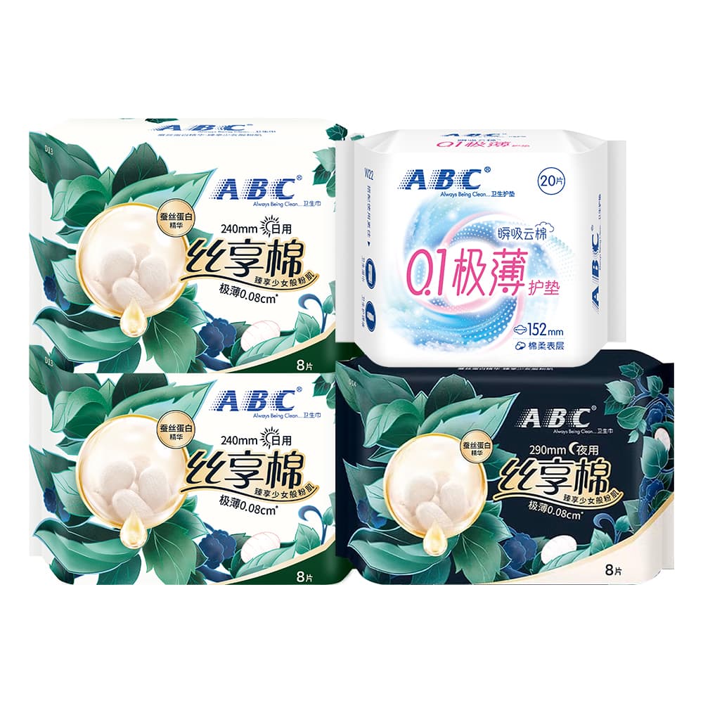 ABC Silk Egg White Сыворотки Гигиенические прокладки - изображение 2
