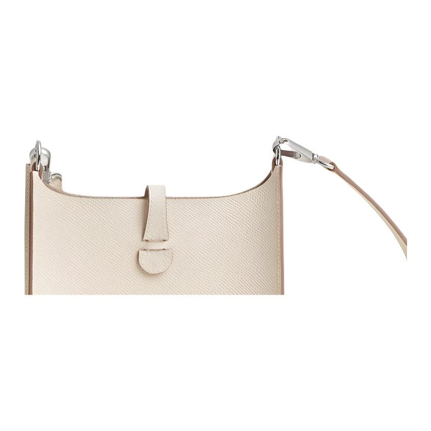 Сумка через плечо HERMES Evelyne 16 Epsom 10 Craie - изображение 5