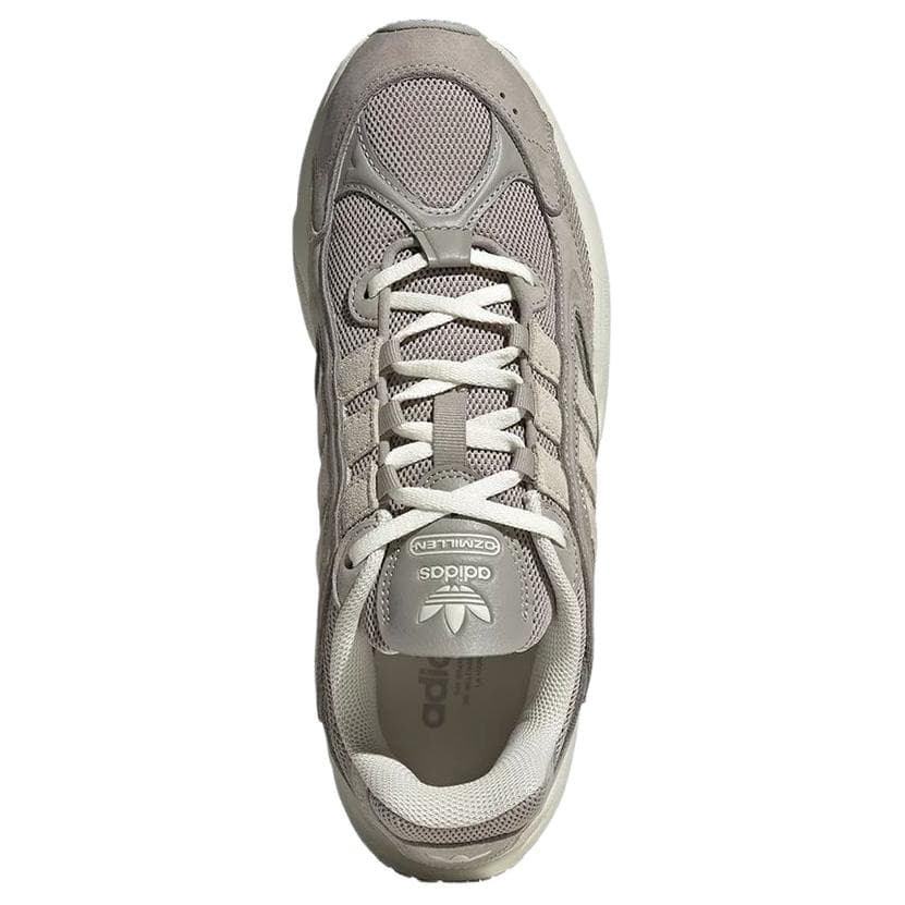 Кроссовки Adidas Originals Ozmillen Дышащая Повседневная Обувь Мужская Серого Цвета - изображение 4