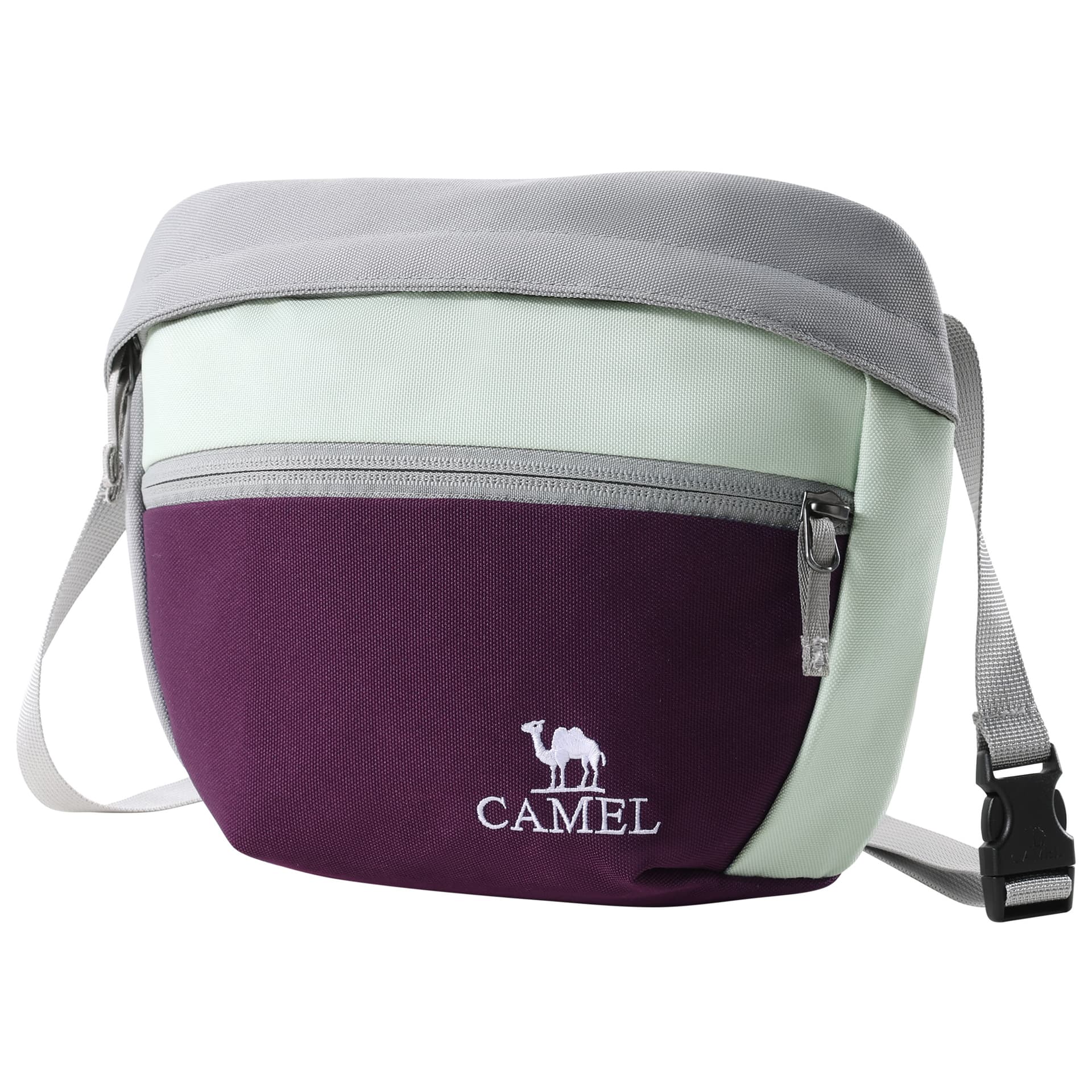 Сумка через плечо Camel Fabric Crossbody Bag Unisex Multicolor Верблюжий тканевый кросбоди сумка унисекс разноцветная - изображение 7