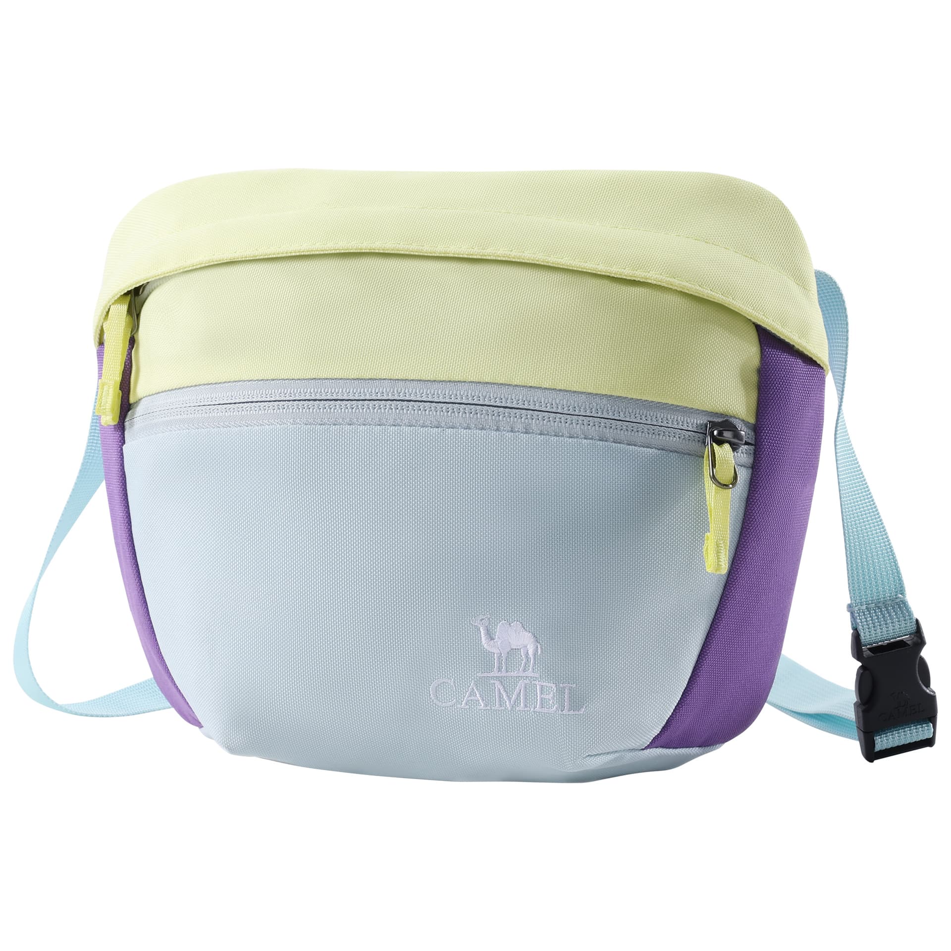 Сумка через плечо Camel Fabric Crossbody Bag Unisex Multicolor Верблюжий тканевый кросбоди сумка унисекс разноцветная - изображение 5