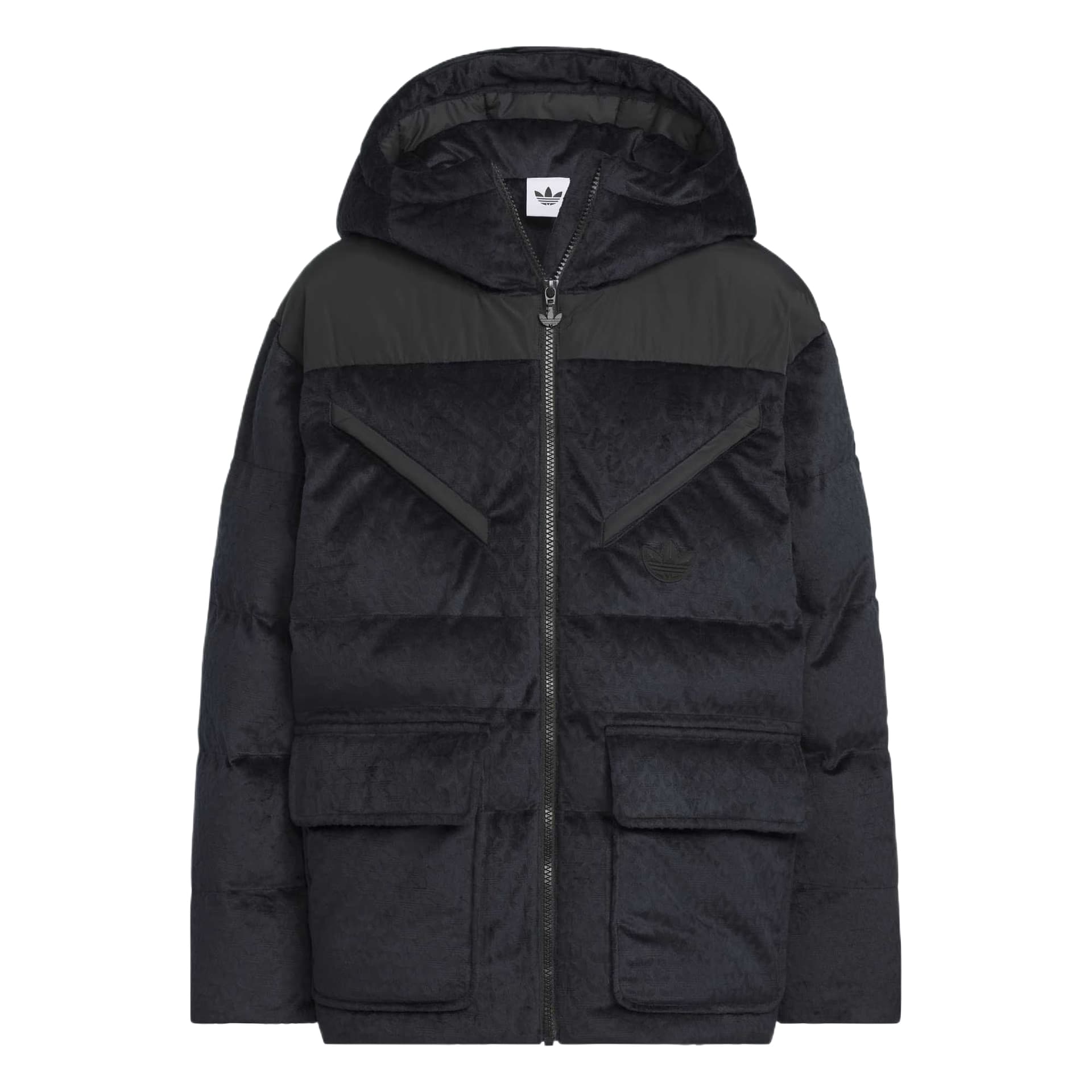 Adidas Originals Пуховик Детский Черный - изображение 1