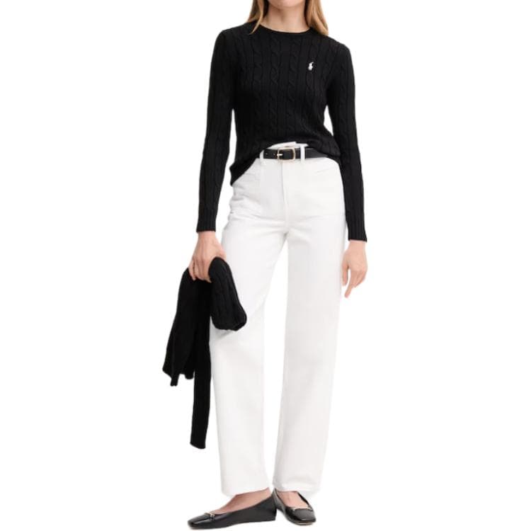 Кофта Polo Ralph Lauren Трикотаж Стандартный размер Женские Черный - изображение 2
