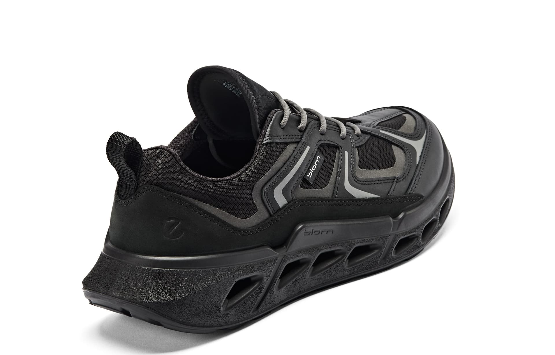 Кроссовки Ecco SS26 Biom 720 Коллекция Коровья кожа Дышащая Повседневная обувь Мужская Черная 850344 - изображение 4