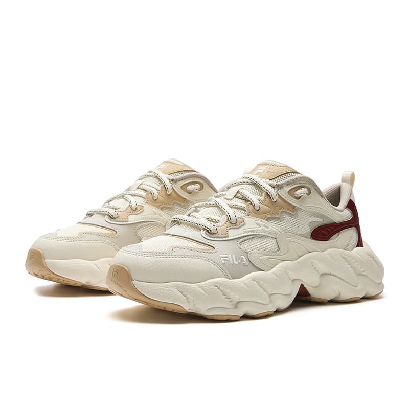 Кроссовки FILA FERN 2S Амортизация устойчивость к истиранию дышащий материал легкий увеличивающий высоту низкий топ - изображение 3