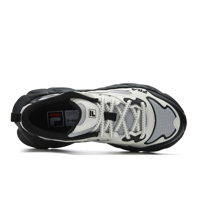 Кроссовки FILA FERN 2S Амортизация устойчивость к истиранию дышащий материал легкий увеличивающий высоту низкий топ - изображение 4