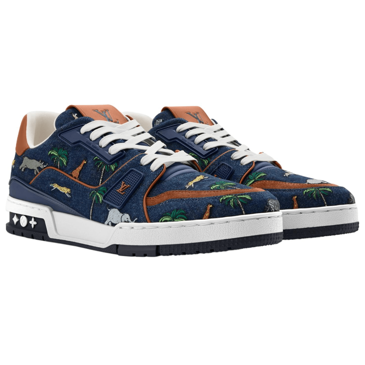 Кроссовки LOUIS VUITTON The Darjeeling Limited Trainer - изображение 3