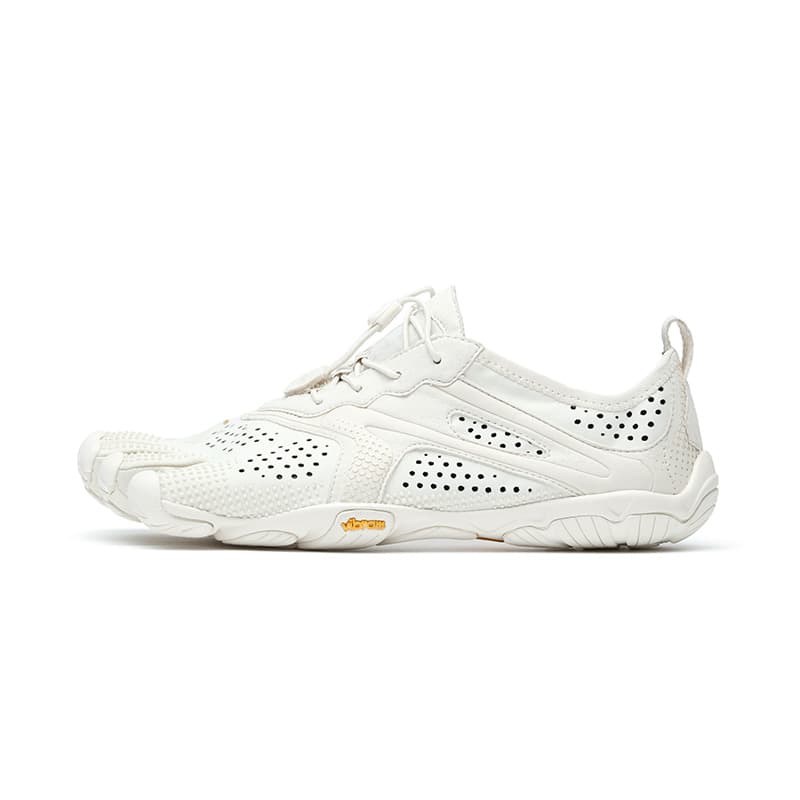 Кроссовки для спортзала Vibram V RUN FIVE Fingers Обувь Низкий Топ Тренировочные кроссовки Женские Айвори Белый - изображение 1