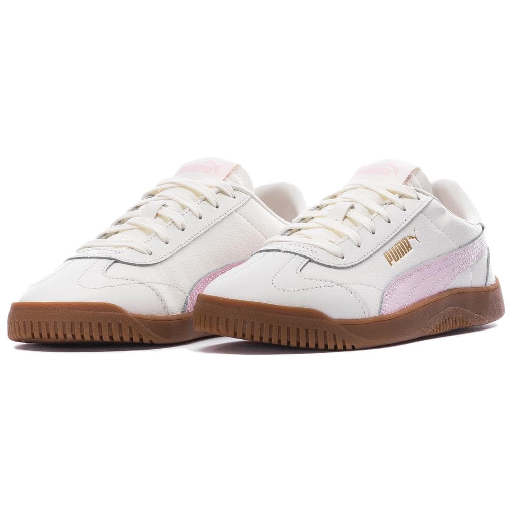 Кроссовки PUMA Club 5v5 Синтетическая кожа Скейтборд Кроссовки Женские Экрю - изображение 3