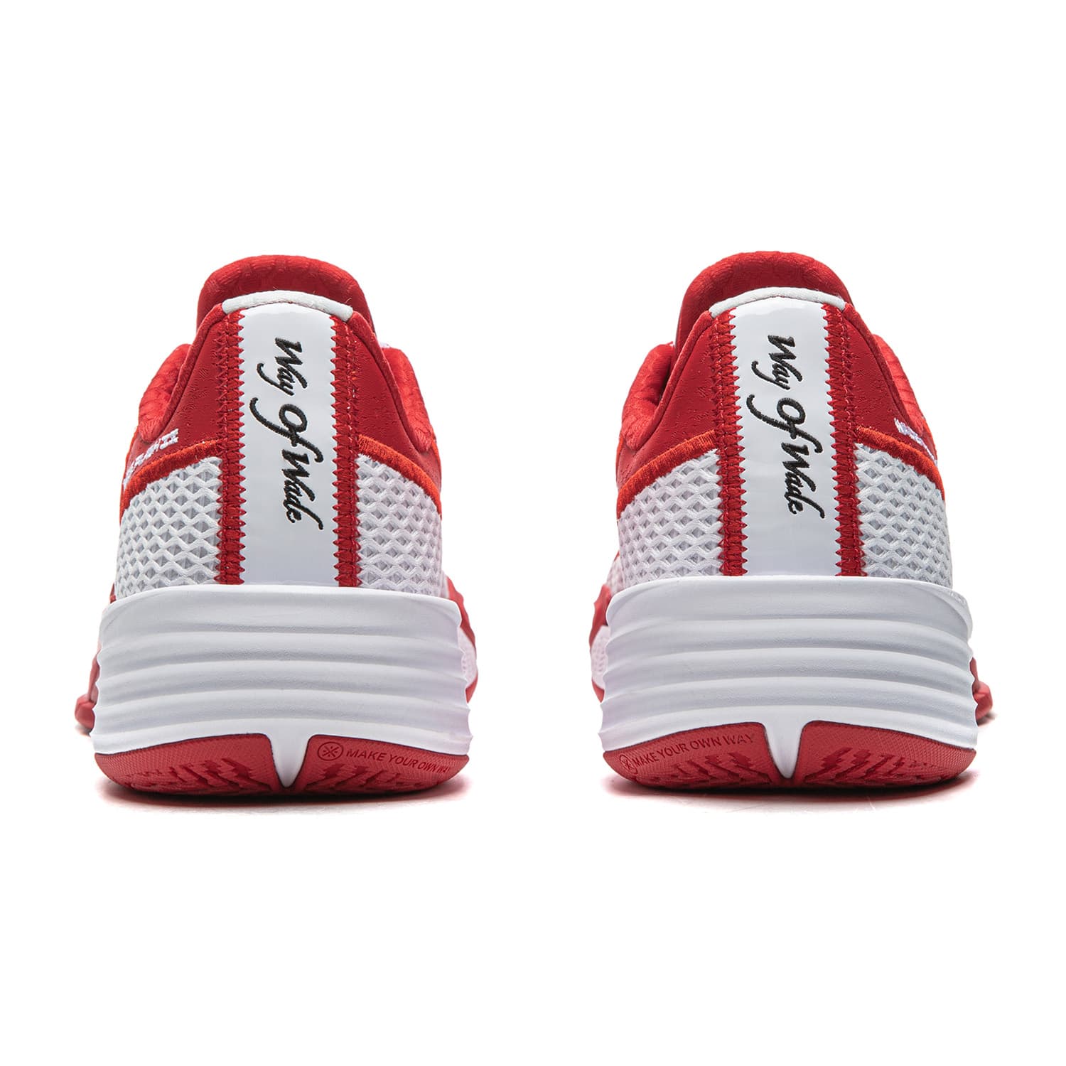 Кроссовки для баскетбола Li-Ning Wade Lightning 2 Баскетбольные кроссовки для игры с амортизацией, стабильностью и поддержкой, удобные, низкие, мужские, красный белый - изображение 5