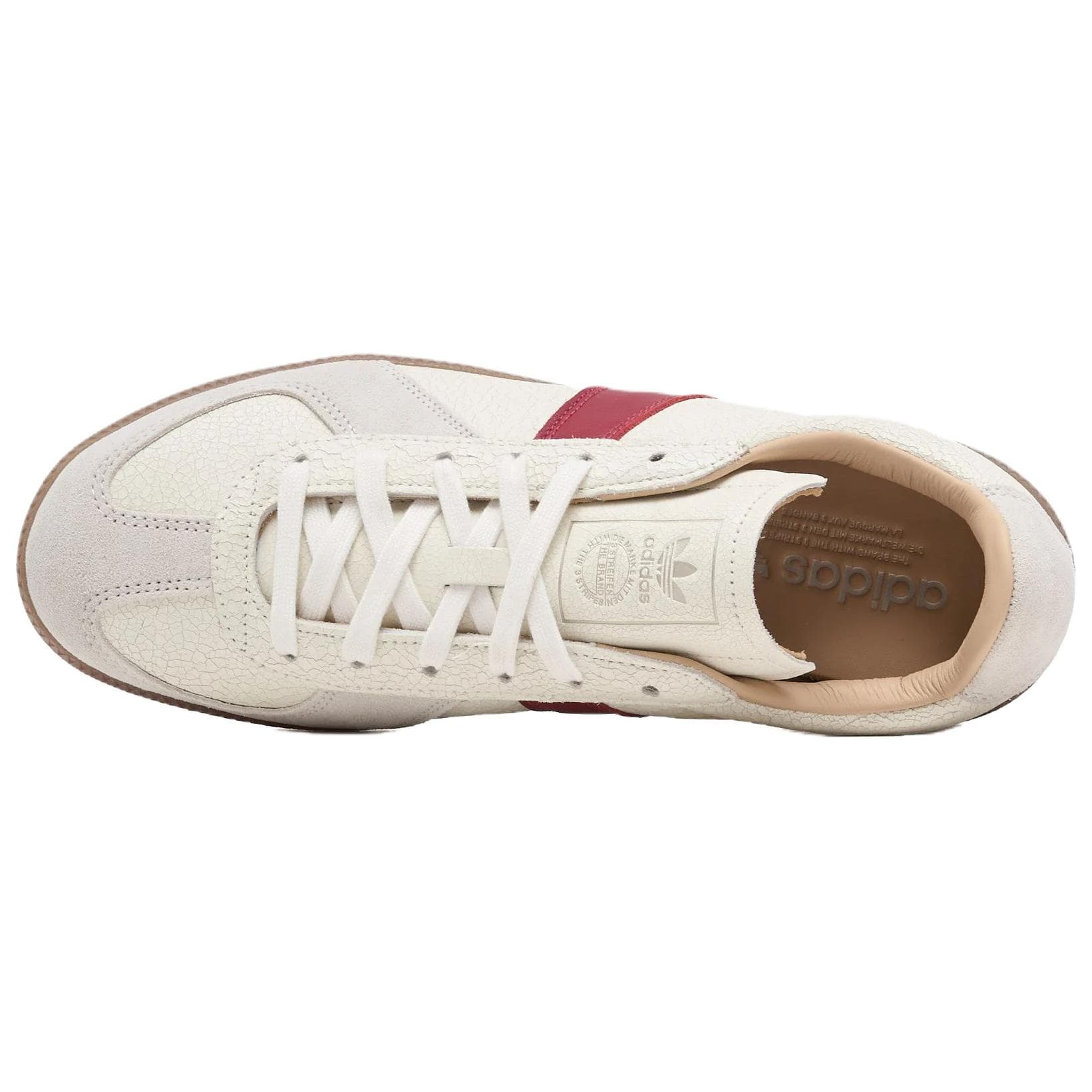 Кроссовки Adidas Originals BW Army Мягкий и Комфортный Низкий Топ Немецкая Армия Кроссовки Унисекс Белый - изображение 4