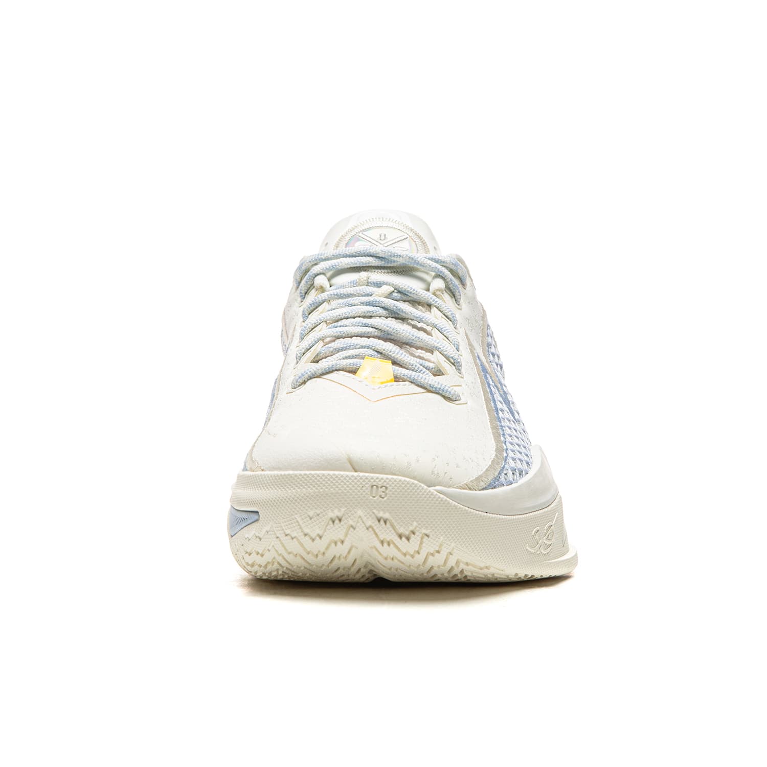 Кроссовки для баскетбола Li-Ning Way of Wade Lightning 2 Технология амортизации Поддержка Покрытие Удобный Амортизация Противоскользящий Износостойкий Дышащий Oтскок Сцепление Лоу-топы Баскетбольные кроссовки Мужской Бело-Синий - изображение 6