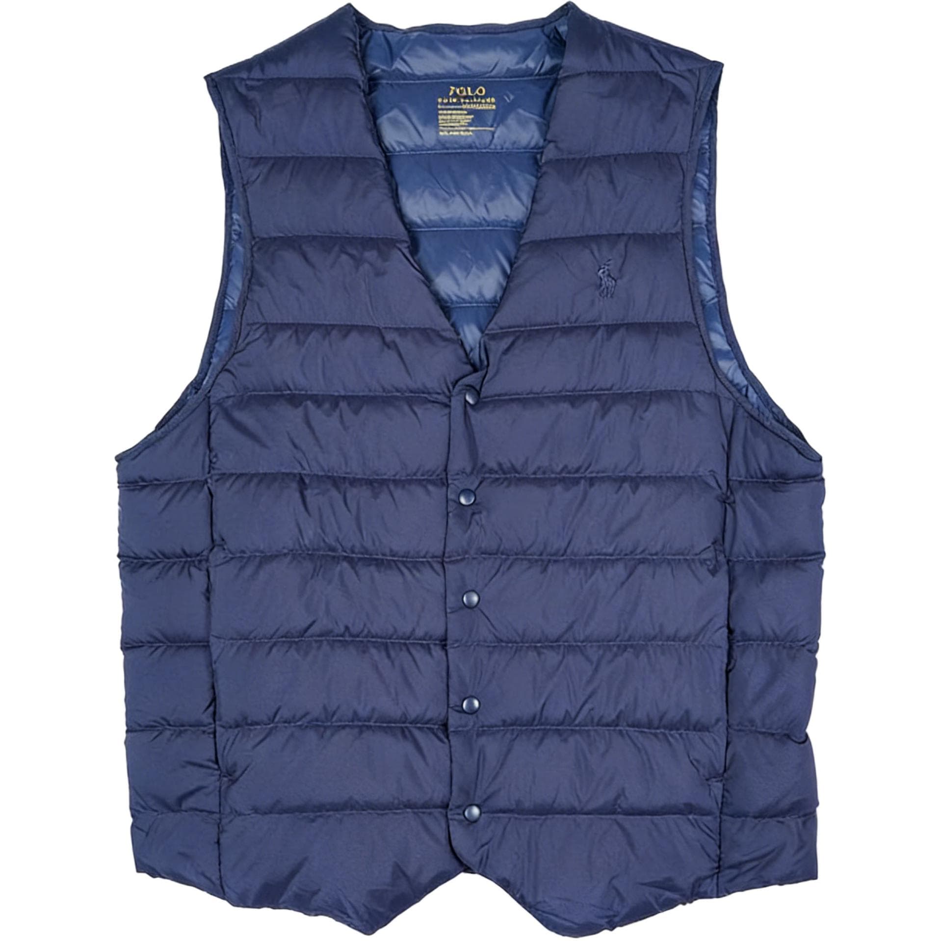 Куртка Polo Ralph Lauren Пуховый жилет Мужской Морской синий - изображение 1