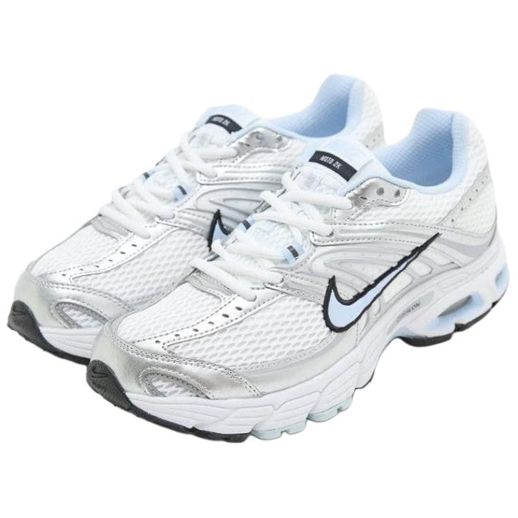Кроссовки для бега Nike Air Max Moto 2K Low Беговые кроссовки Женские Белые Серебряные - изображение 2