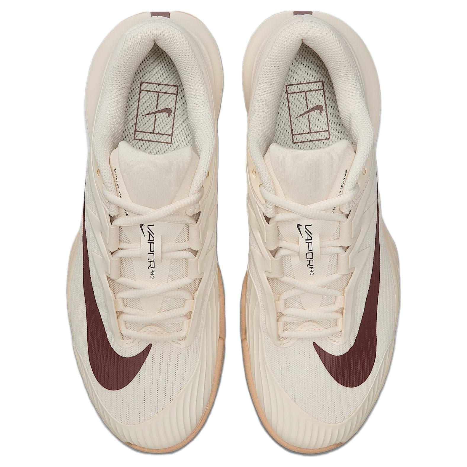 Кроссовки для тенниса Nike Vapor Pro 3 Удобные Дышащие и Упругие Низкие Теннисные Кроссовки Женские Белые - изображение 3