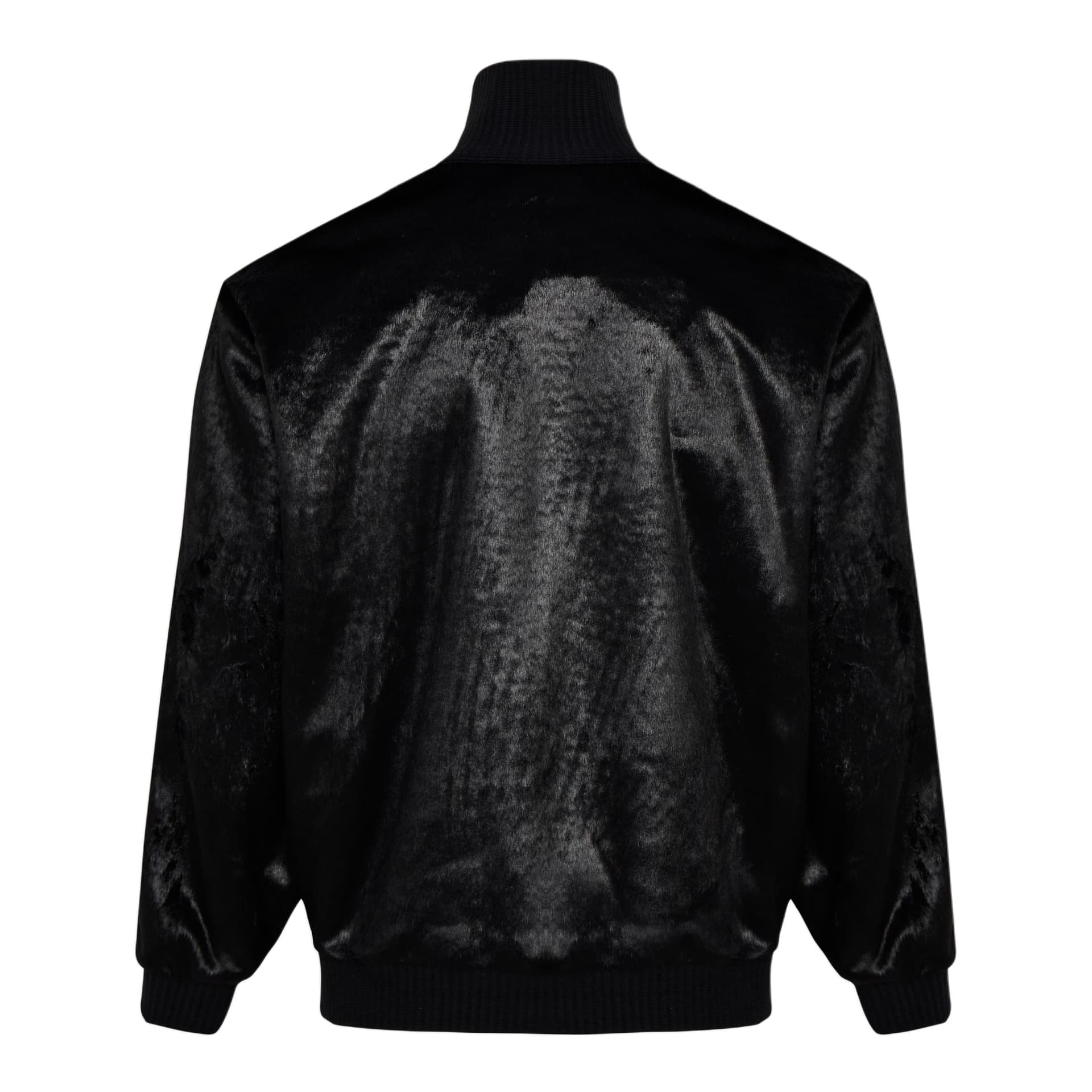 Куртка Adidas Originals TRACK TOP Мех Бархат Feel Пальто Унисекс - изображение 2
