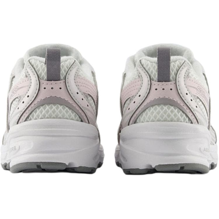 Кроссовки New Balance NB 530 Ткань MID Топ Детская Беговая Обувь Серый Белый Детский - изображение 4