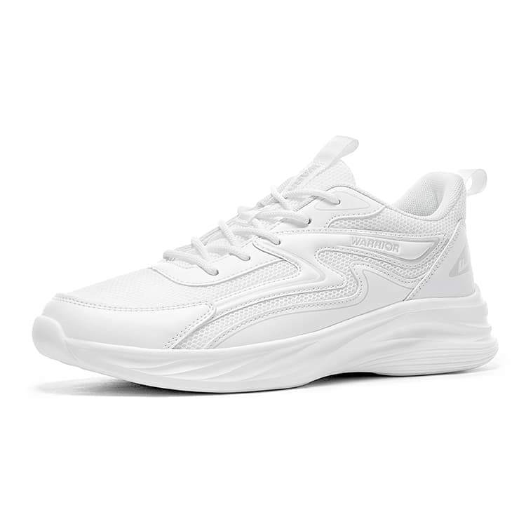 Кроссовки для бега Warrior Low Top Беговые кроссовки Унисекс Белый Серый - изображение 2