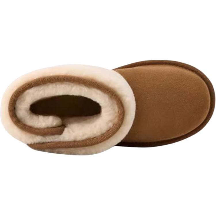 UGG Classic Heritage Entry Детские сноубутсы Коричневый Детский - изображение 4