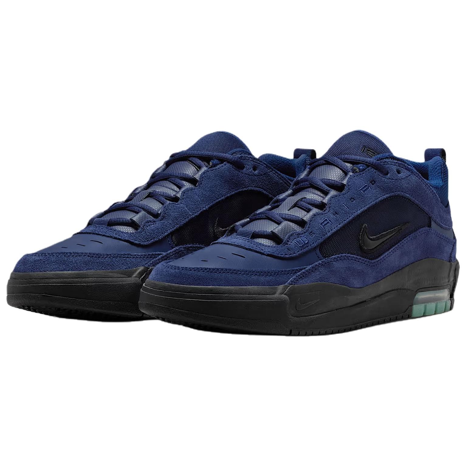 Кроссовки Nike Air MAX Ishod Поддержка Скейтборд Обувь Мужская Синяя - изображение 3