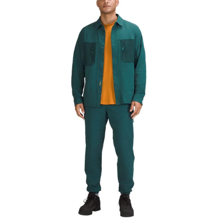 Куртка Lululemon Insulated Куртка Мужская Нефритово-Зеленый - изображение 4