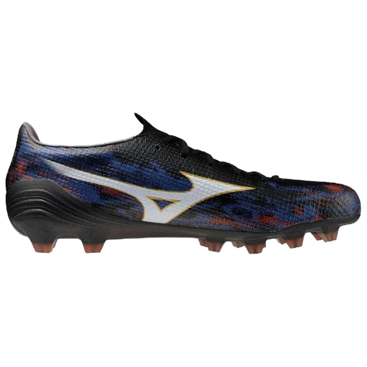 Кроссовки для футбола Mizuno Oтскок Футбольные бутсы Мужские Синий Черный Белый - изображение 2