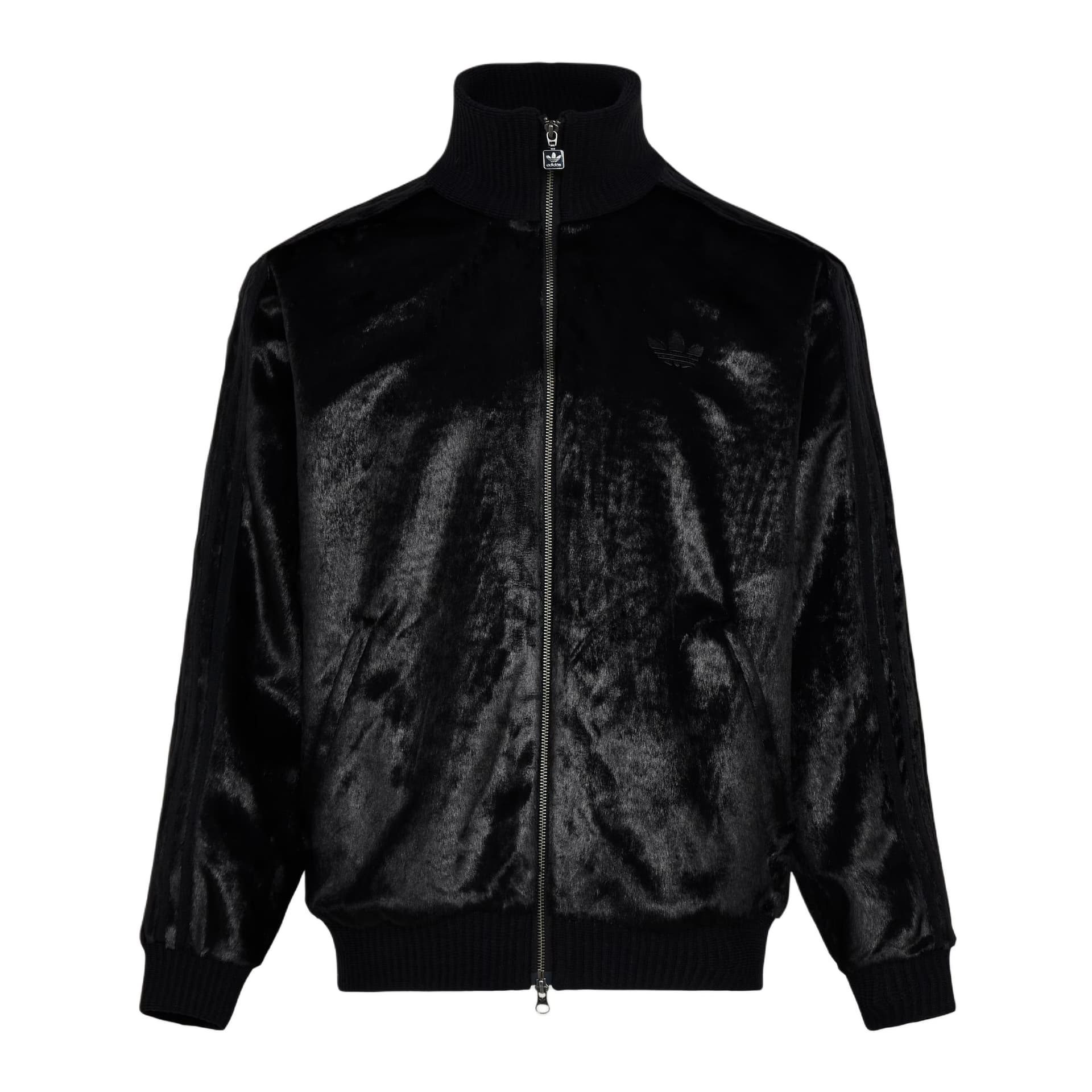 Куртка Adidas Originals TRACK TOP Мех Бархат Feel Пальто Унисекс - изображение 1